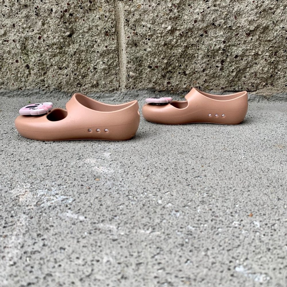 BAUBLES + SOLES Girls Koala Jelly Shoes 10 27 Mauve Pink Mary Jane Toddler Girl - Picture 5 of 9